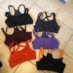 Lot of 6 Oiselle Verra Bras Size 6/M